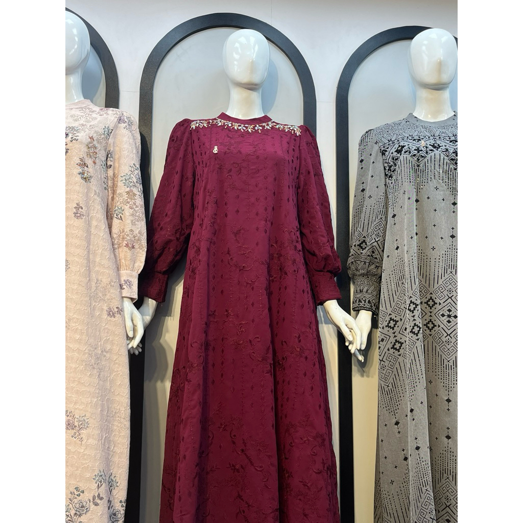 TERBARU Gamis Sallaco Design Hari Raya by Dress Winayu Butik