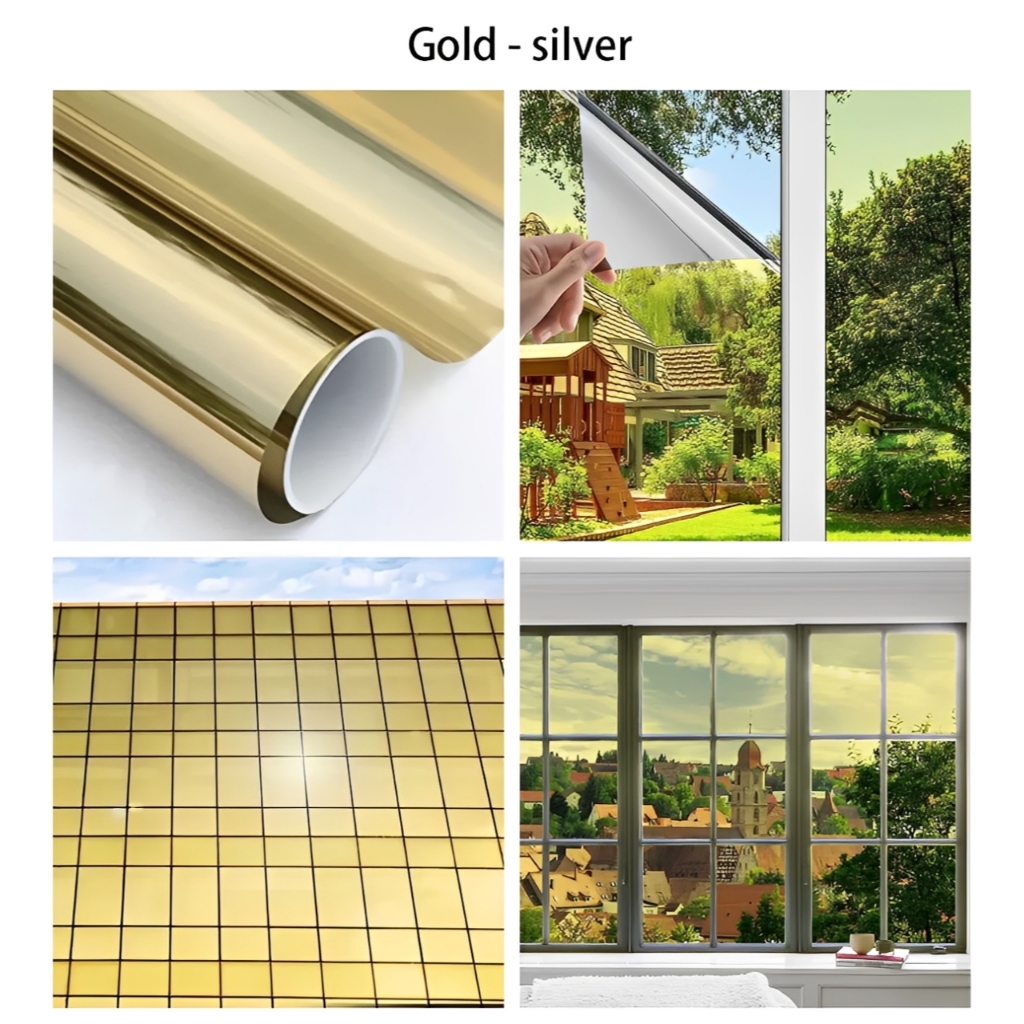 KACA FILM ONE WAY GOLD, KACA FILM ONEWAY CERMIN JENDELA RUMAH