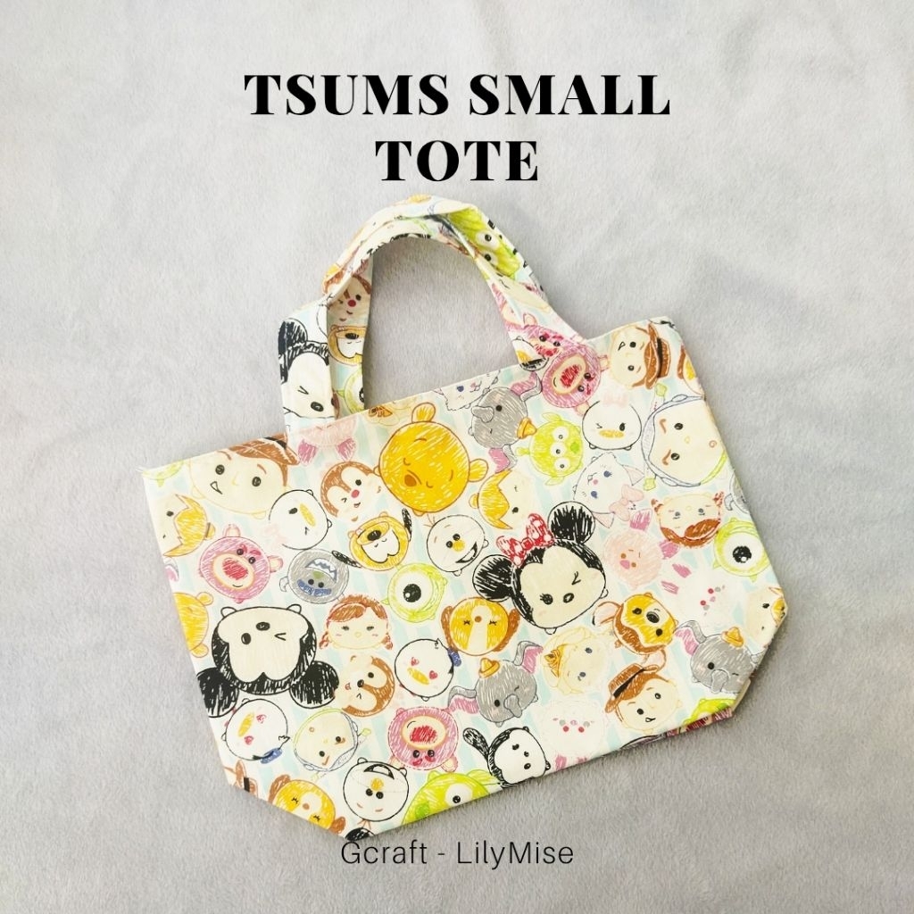 tsums small tote - tas kain - tas snack