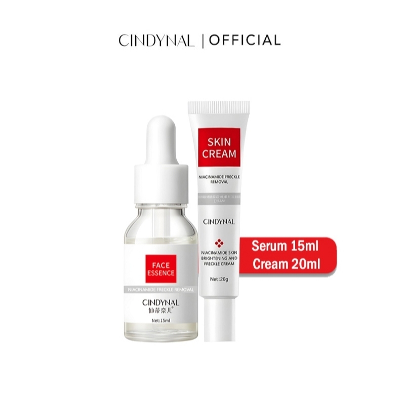YZKMSKIN - CINDYNAL 1 Set Paket Perawatan Wajah Skin Cream & Face Essence Serum