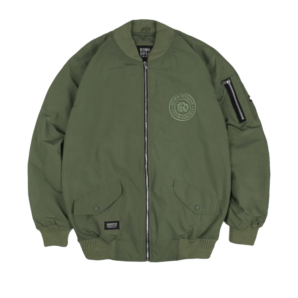 Rown Division Jaket Bomber Upton Green