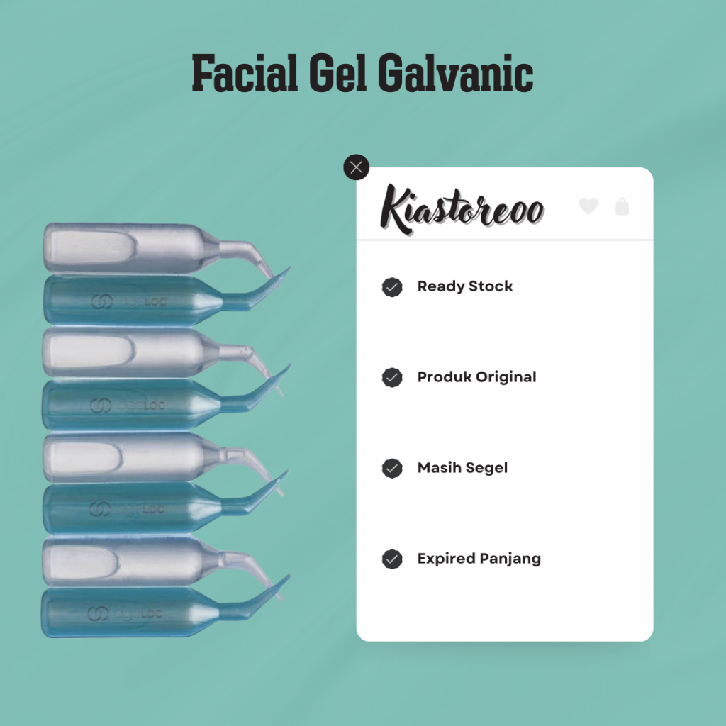 5 Pasang Serum Galvanic Spa Ed 2027 Facial Gel Galvanic Spa Serum
