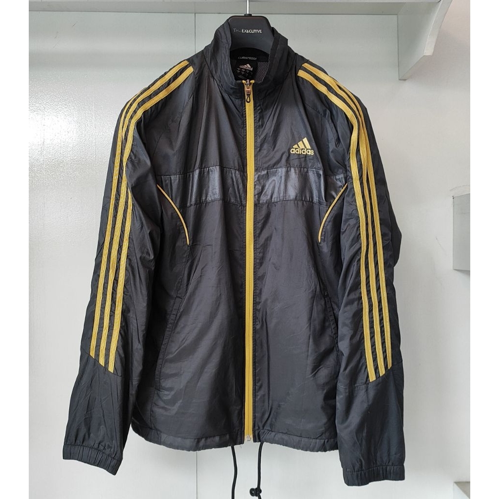 Jaket Tracktop Adidas List Gold Climaproof Parasut