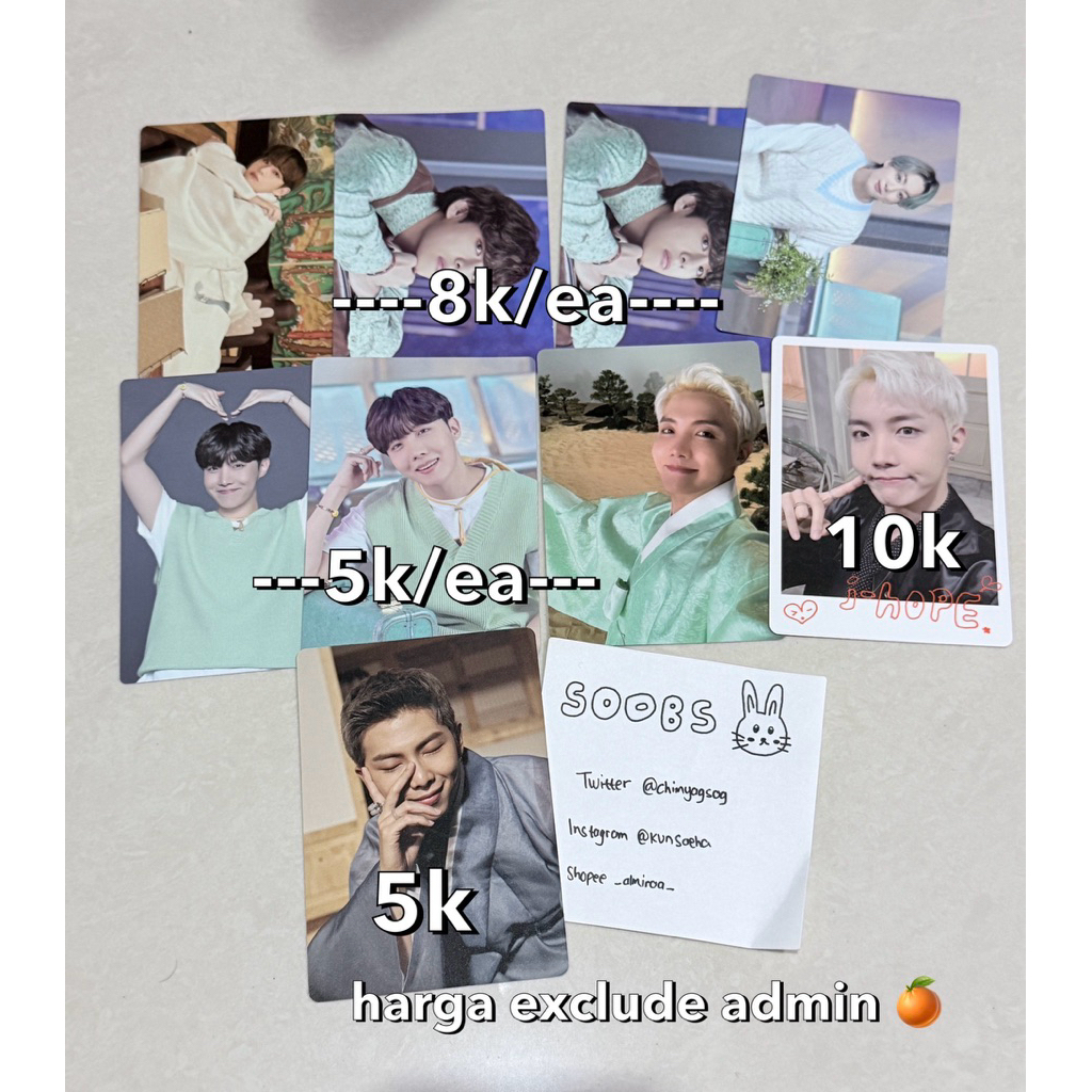 [READY INA] mpc bts love yourself, mots tour, mots on:e, ptd, sowoozoo, dalmanjung rm, jin, suga, j-