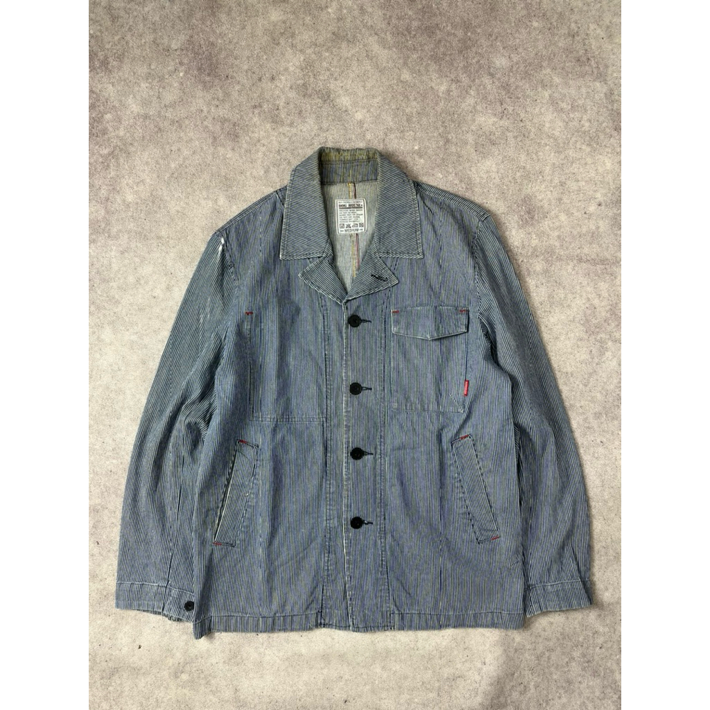 DOGHOUSE hickory stripe jacket