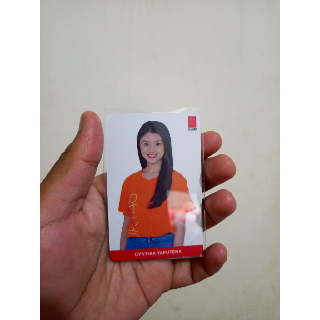 Photocard Cynthia JKT48 - Nice to see you/NTSY