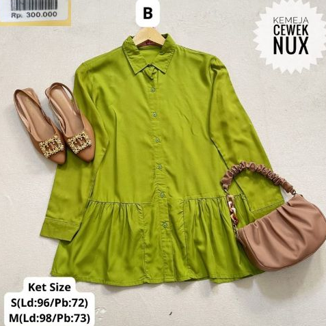 KEMEJA NUX LADIES ORIGINAL