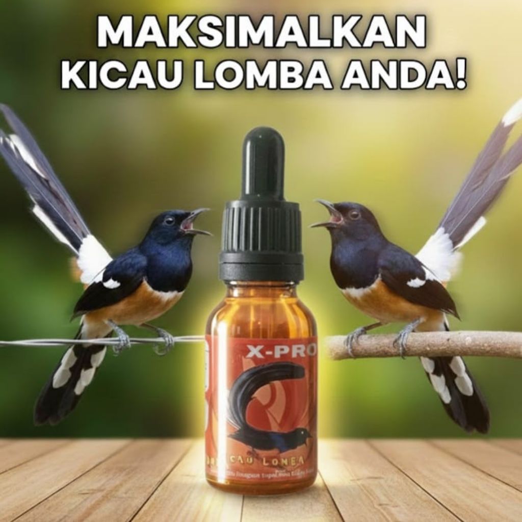X-PRO 30ML METABOLISME Semua Jenis burung kicau murai batu Kacer Anis merah cucak ijo jenggot kenari