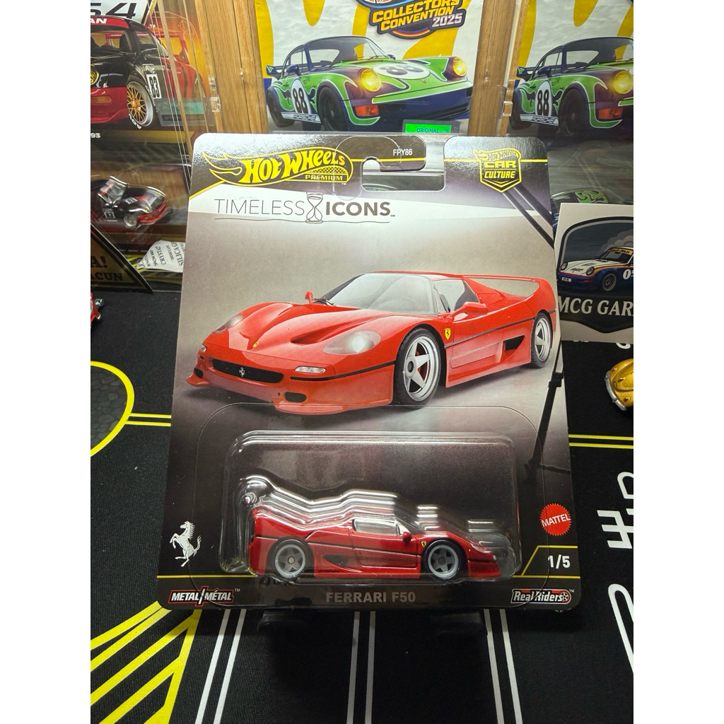 Hotwheels Premium Timeless Icon Ferrari F50