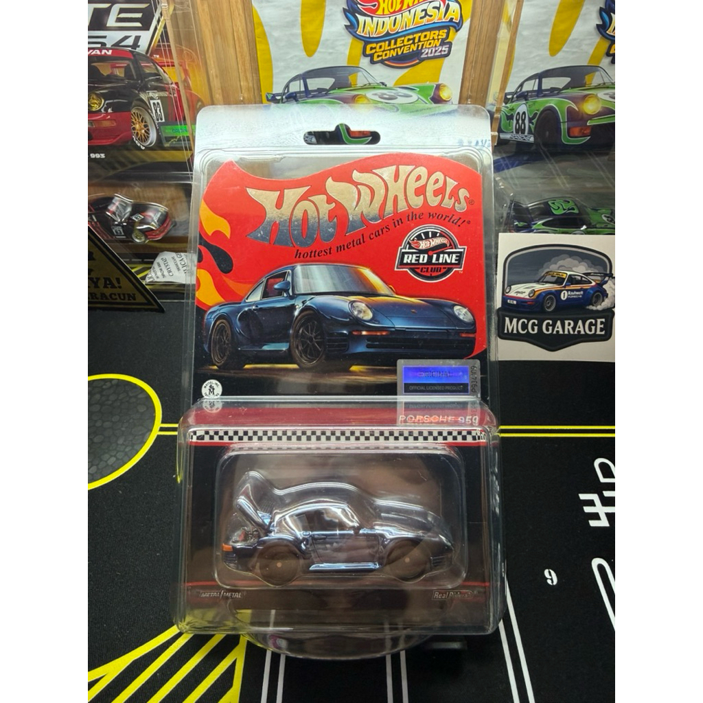 Hotwheels RLC Porsche 959 Blue (Biru)