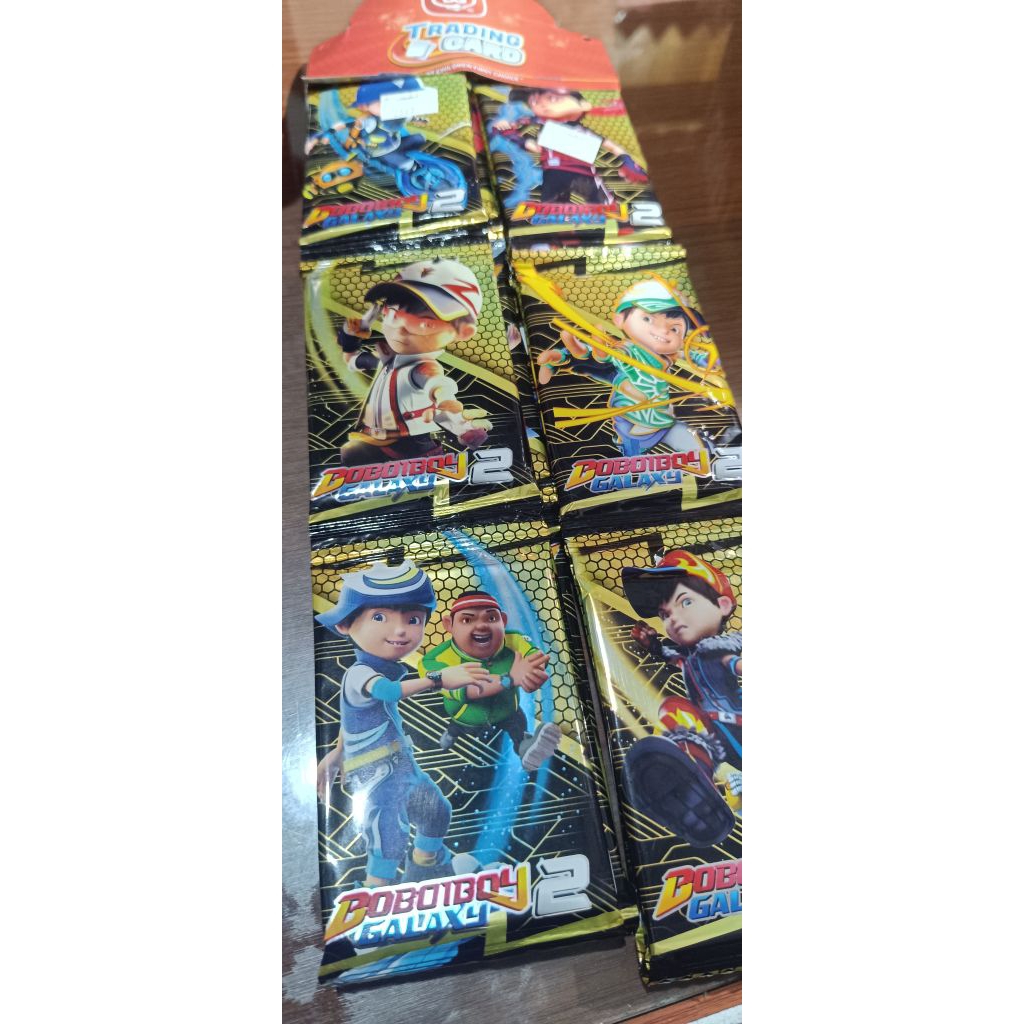 Mainan Kartu Karakter Boboboi Galaxy 2