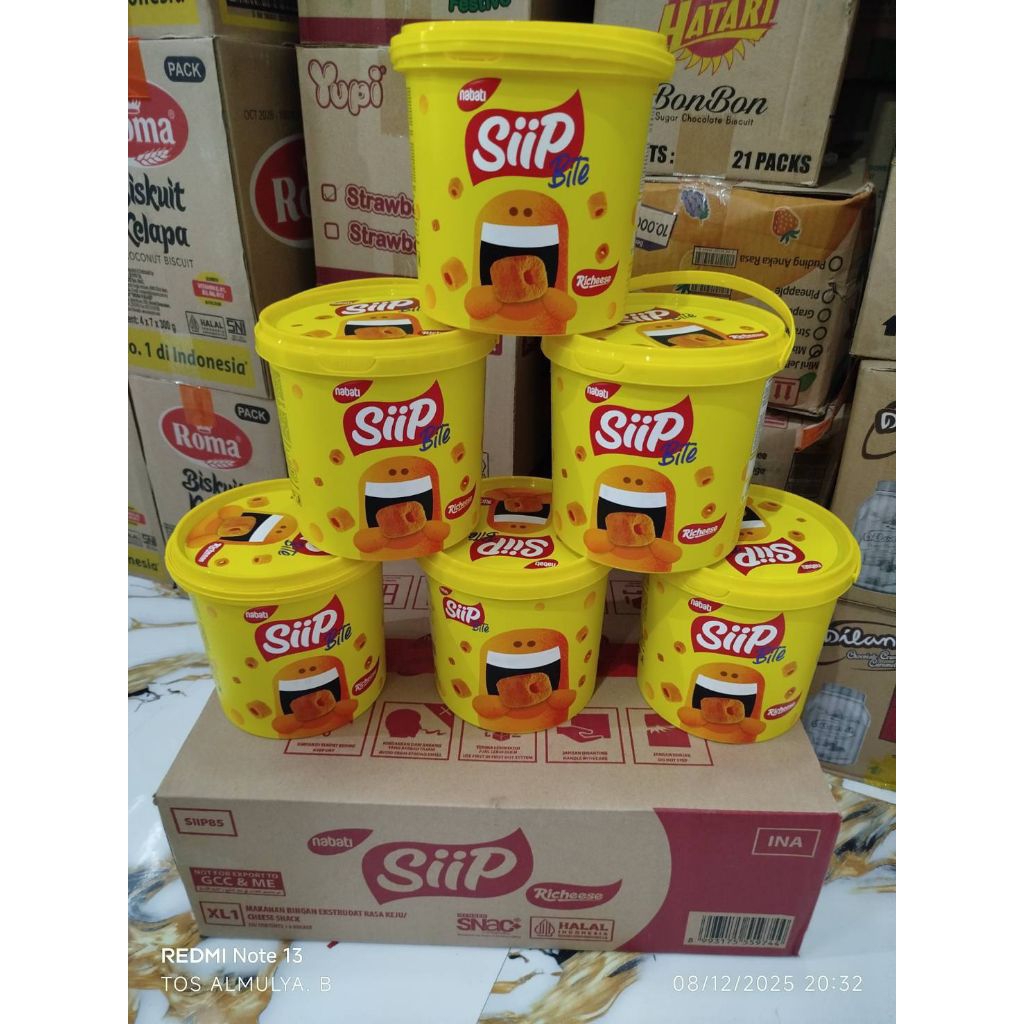 NABATI SIIP BITE TOPLES RICHOCO 85G 1DUS