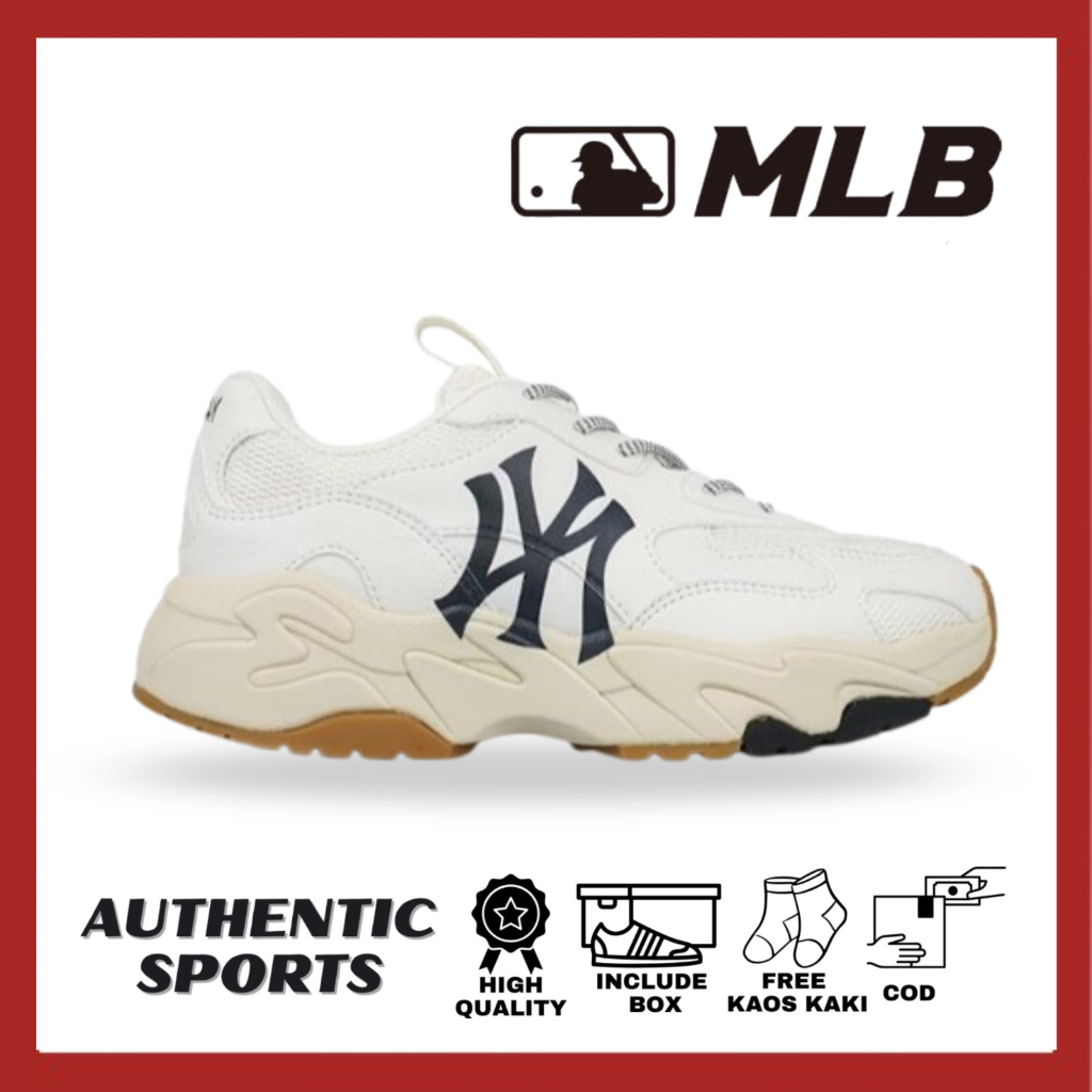 Sneakers M*lb  Yankees Chunky Lite NY Sneaker Beige