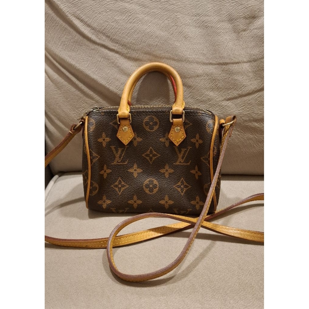 LV* Nano Speedy Shoulder Bag