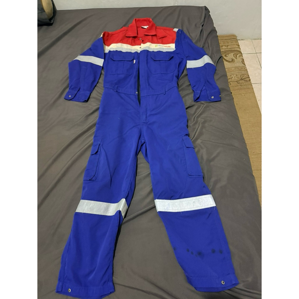 Coverall / Wearpack Elnusa Petrofin Merk Flame Shield