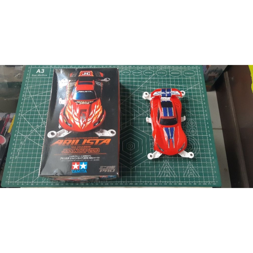 Tamiya Abilista Japan Cup 2018 MA Chasis Mini 4WD Pro Series Limited Edition Kondisi Sudah Rakit Bek