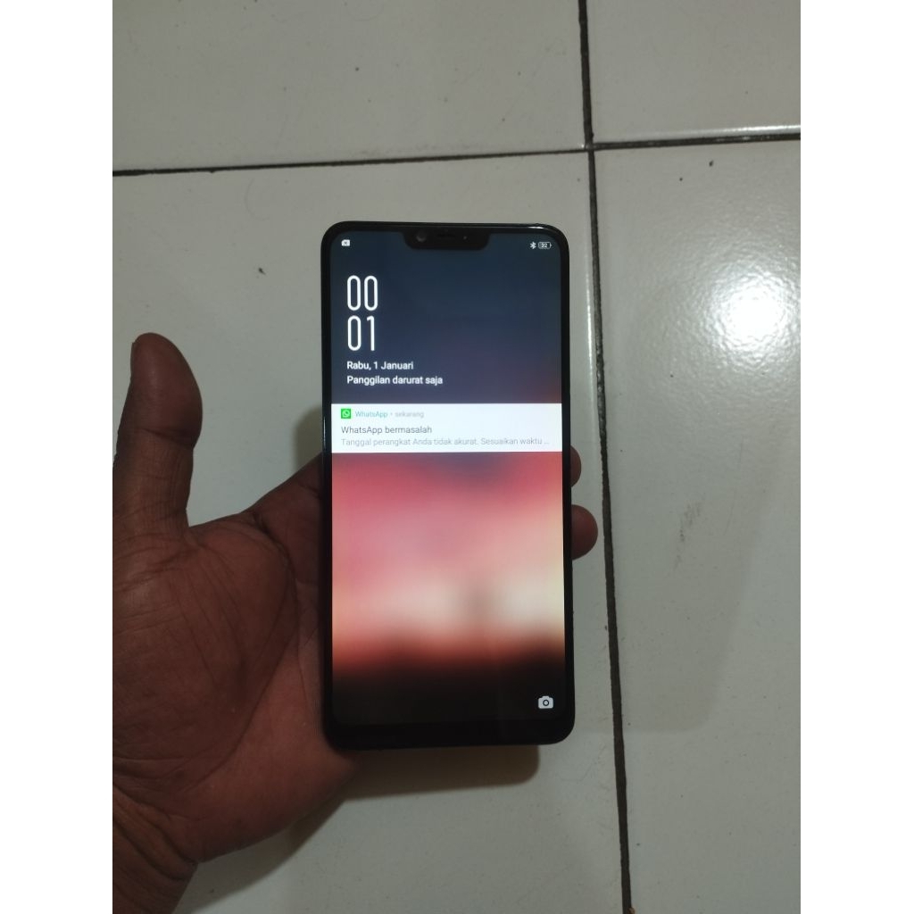 LCD OPPO A3S CPH1803 ORIGINAL COPOTAN
