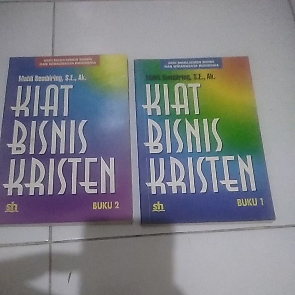 BUKU KIAT BISNIS KRISTEN BUKU 1 DAN BUKU 2