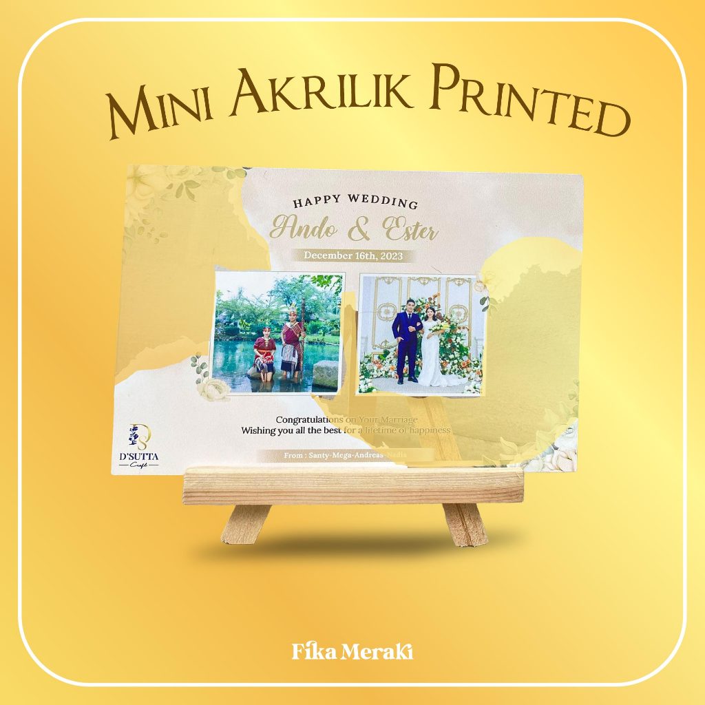 kado custom  kado wisuda Akrilik Printed Custom Akrilik Ucapan Papan Akrilik