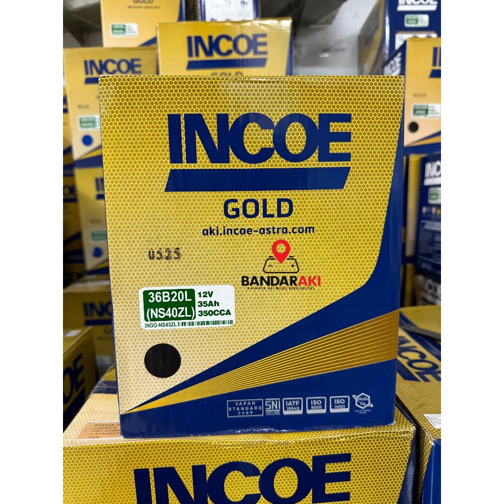 AKI INCOE NS40 / NS40L JAMINAN 100% ORIGINAL INCOE