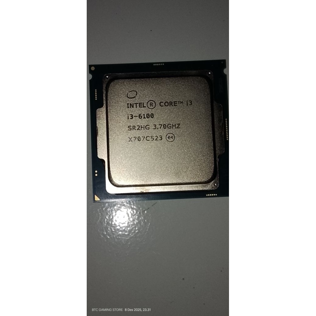 prosesor Intel i3-6100 + i5 6500 gen 6 normal tested