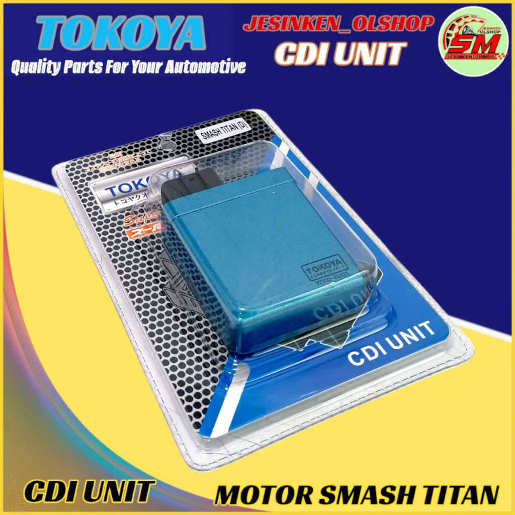 TOKOYA CDI UNIT Pengapian Motor Smash Titan