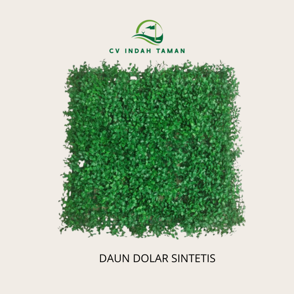 GROSIR DAUN SINTETIS DOLAR PREMIUM - TANAMAN DOLAR SINTETIS
