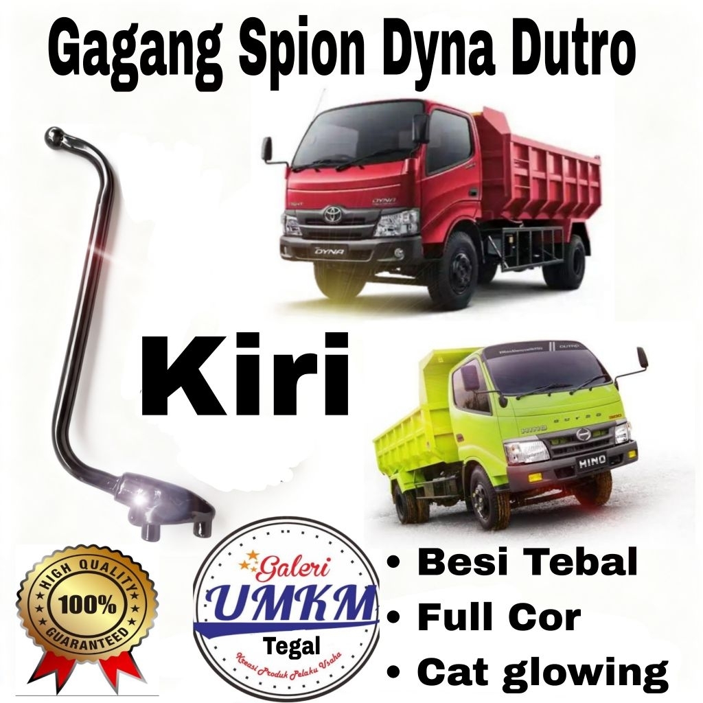 Gagang Spion Dyna Dutro KIRI || Tangkai Spion Dyna Dutro KIRI