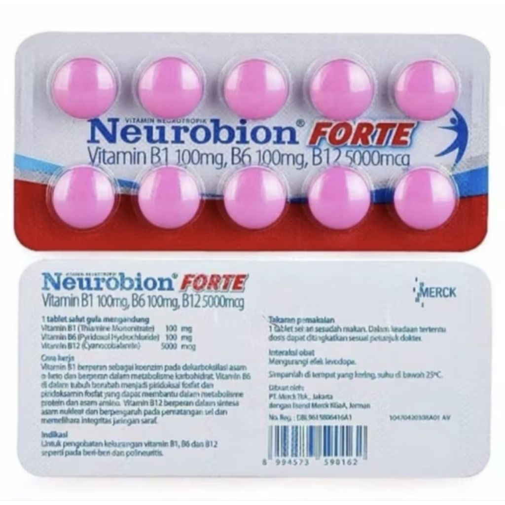 NEUROBION FORTE 1 STRIP 10 TABLET