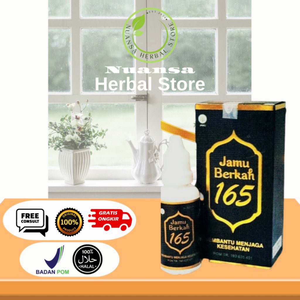 Jamu Berkah 165 Tetes Praktis Original