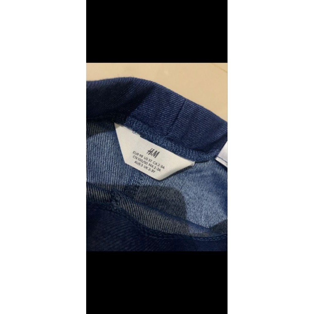 Preloved H&M kids jeans anak flare jeans cutbray