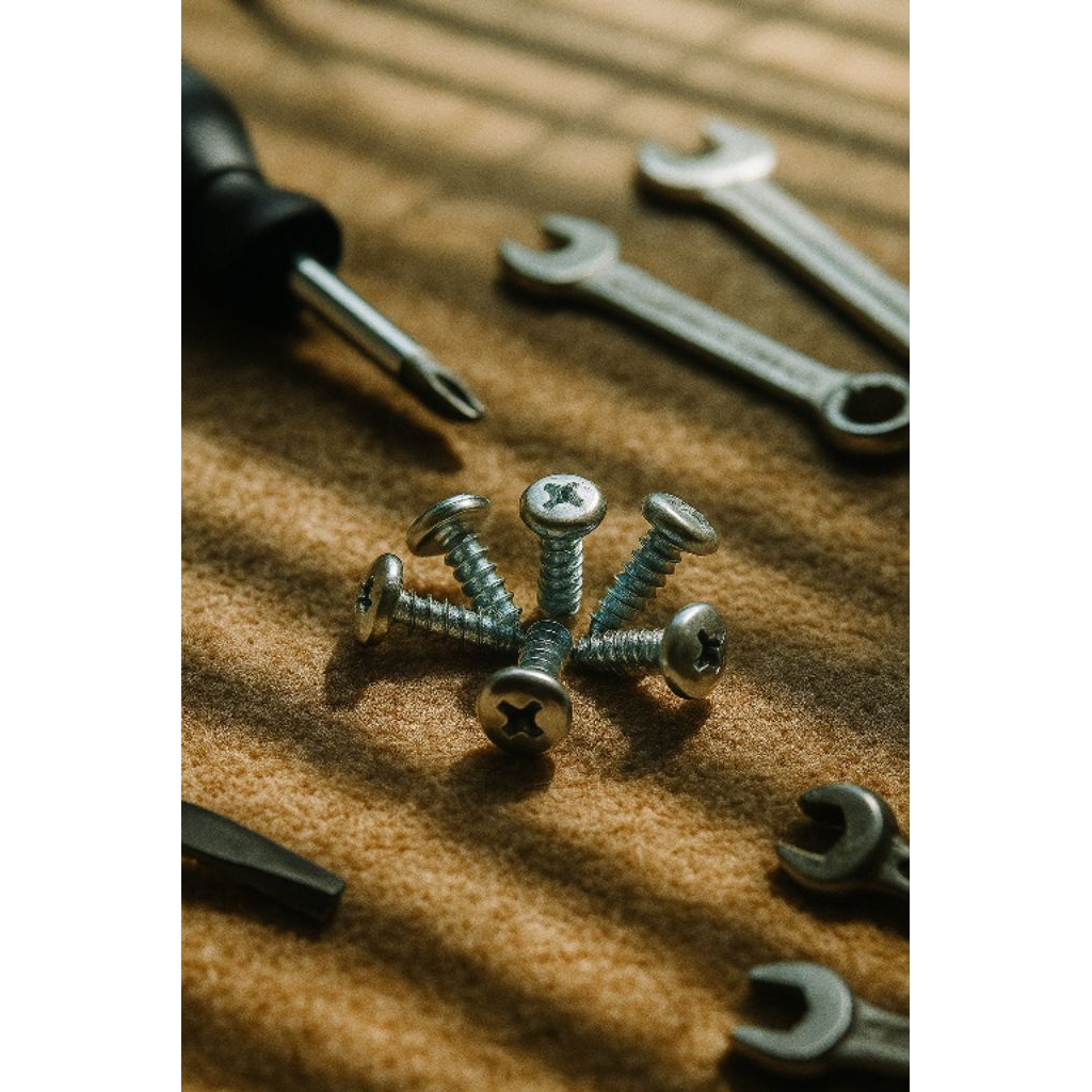 baut siku jemuran/baut sekrup jemuran ukuran 1,5mm