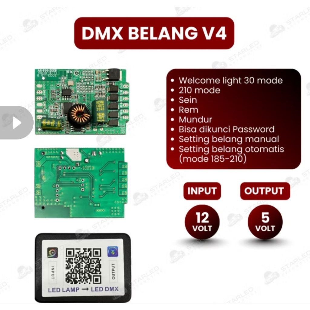 MODUL LED DMX BELANG TERBARU PCB MODUL ALIS LED KOLONG MODUL DMX BELANG V4 BISA SETTING PASSWORD