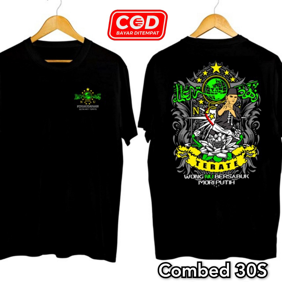 KAOS PSHT NU-KAOS PSHT TERBARU-KAOS PSHT KEREN-KAOS COMBED 30S-KAOS PSHT MURAH-KAOS SH TERATE