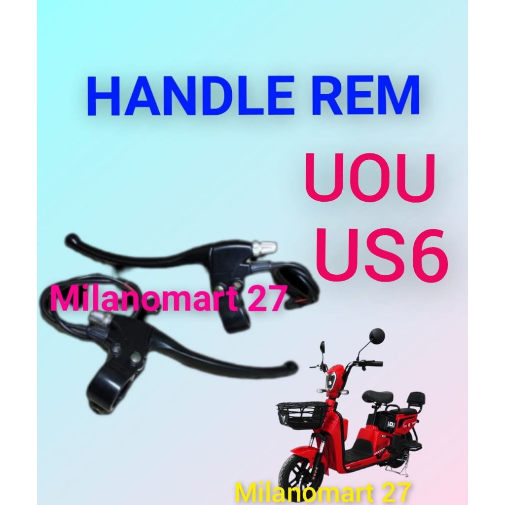 handle rem sepeda listrik uou US6 handel rem sepeda listrik uou us6