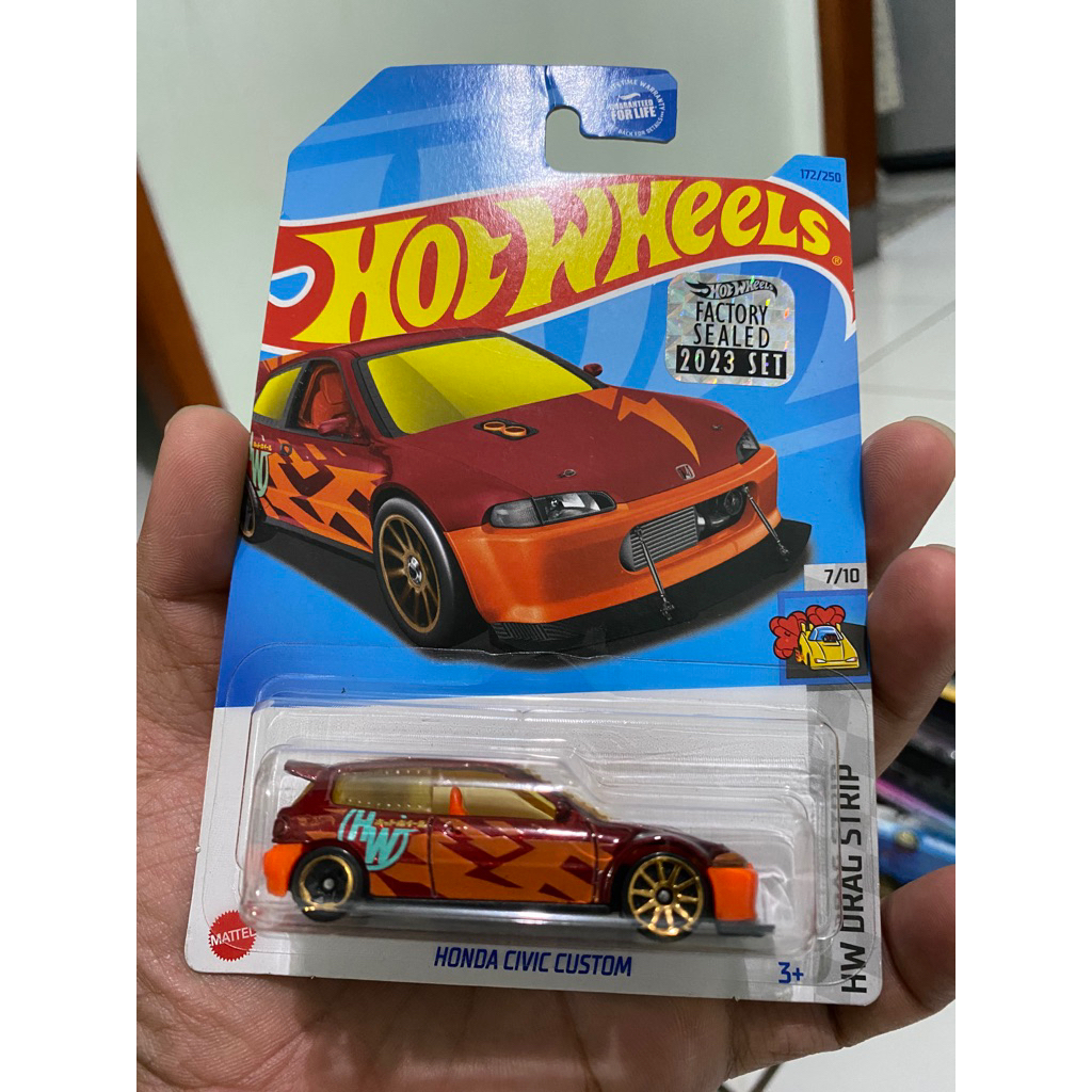Hotwheels Honda Civic EG Custom Special recolor