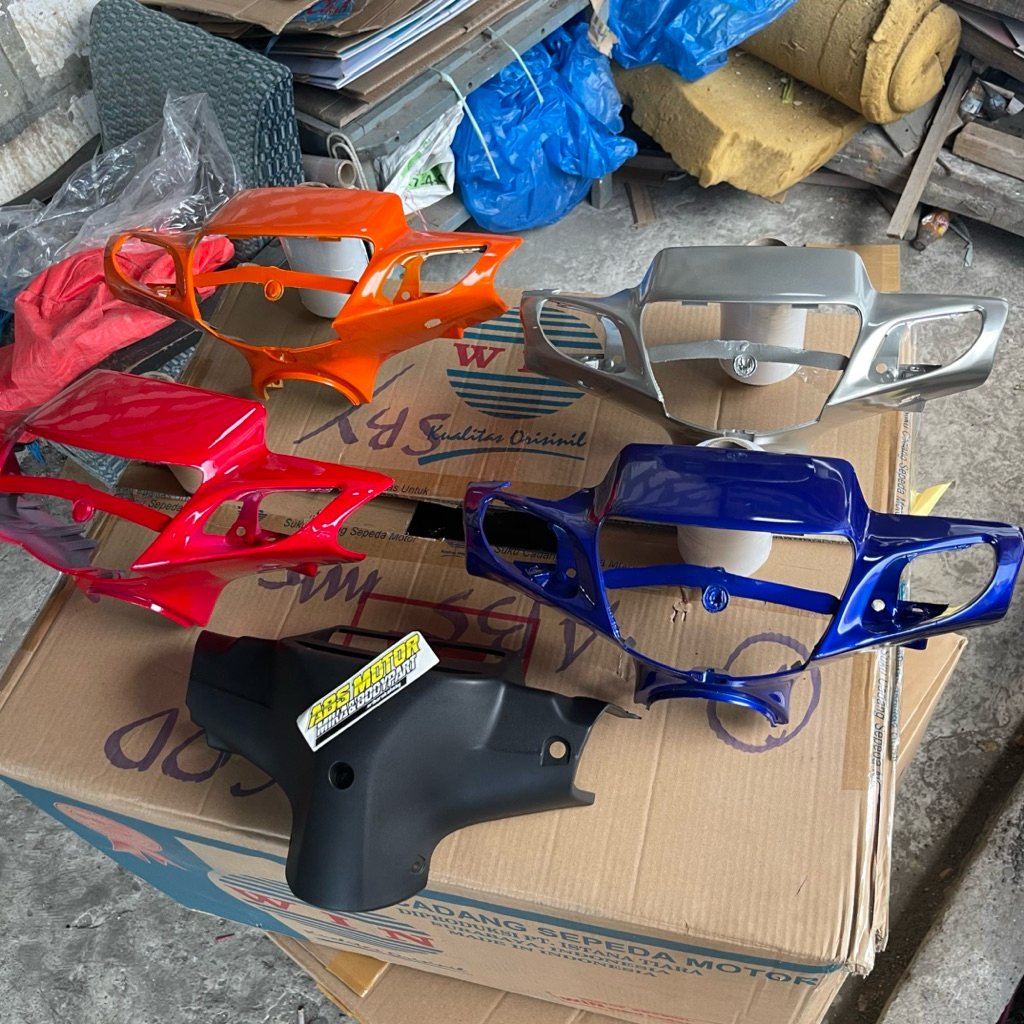 Batok Totok setir Fiz r Kopling Warna merah biru orange silver original WIN PART