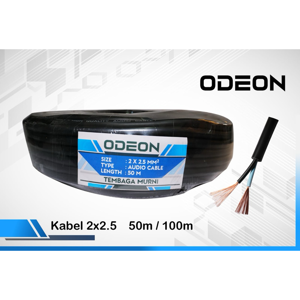 Kabel Audio 2x2.5 Odeon ( meteran )