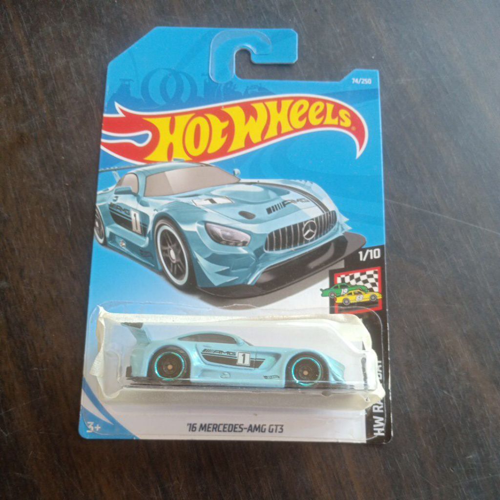 hot wheels 16 Mercedes AMG gt3