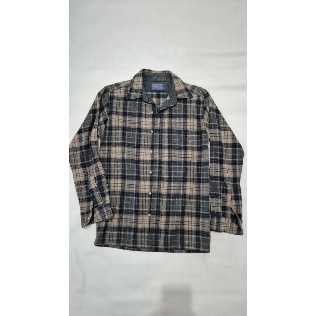 Kemeja wool Pendleton shirt  made in USA flanel
