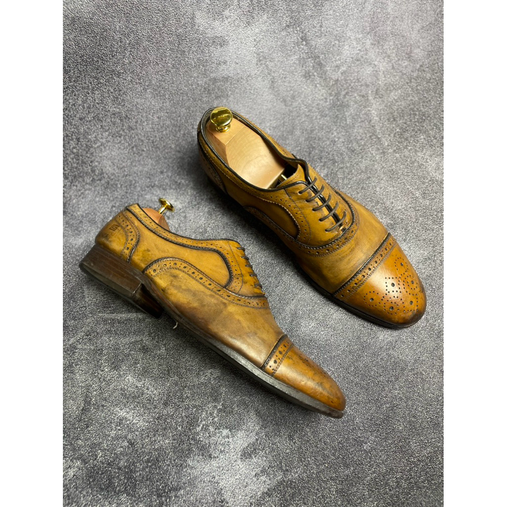 guy laroche shoes oxford wingtip