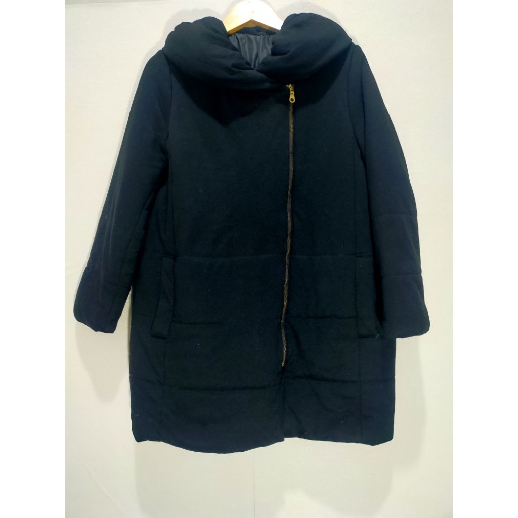 winter Puffer Jacket Pillow collar GU Uniqlo
