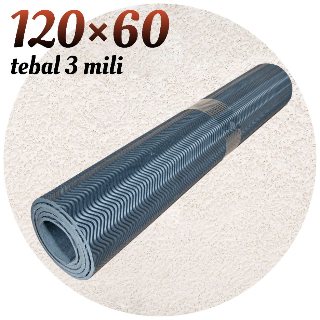 matras/tikar kemping karet spon eva motif 120×60 cm