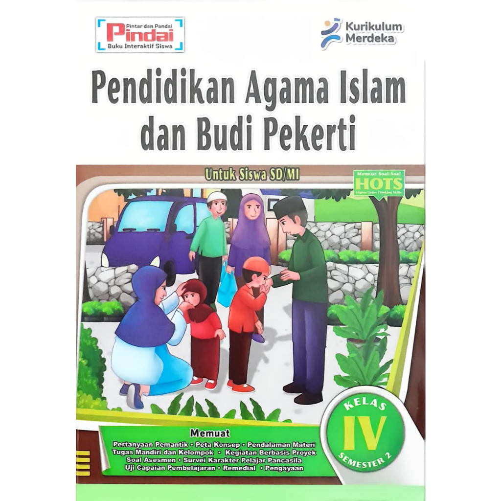 Buku LKS PAI kurikulum Merdeka Kelas 4 SD/MI Semester 2