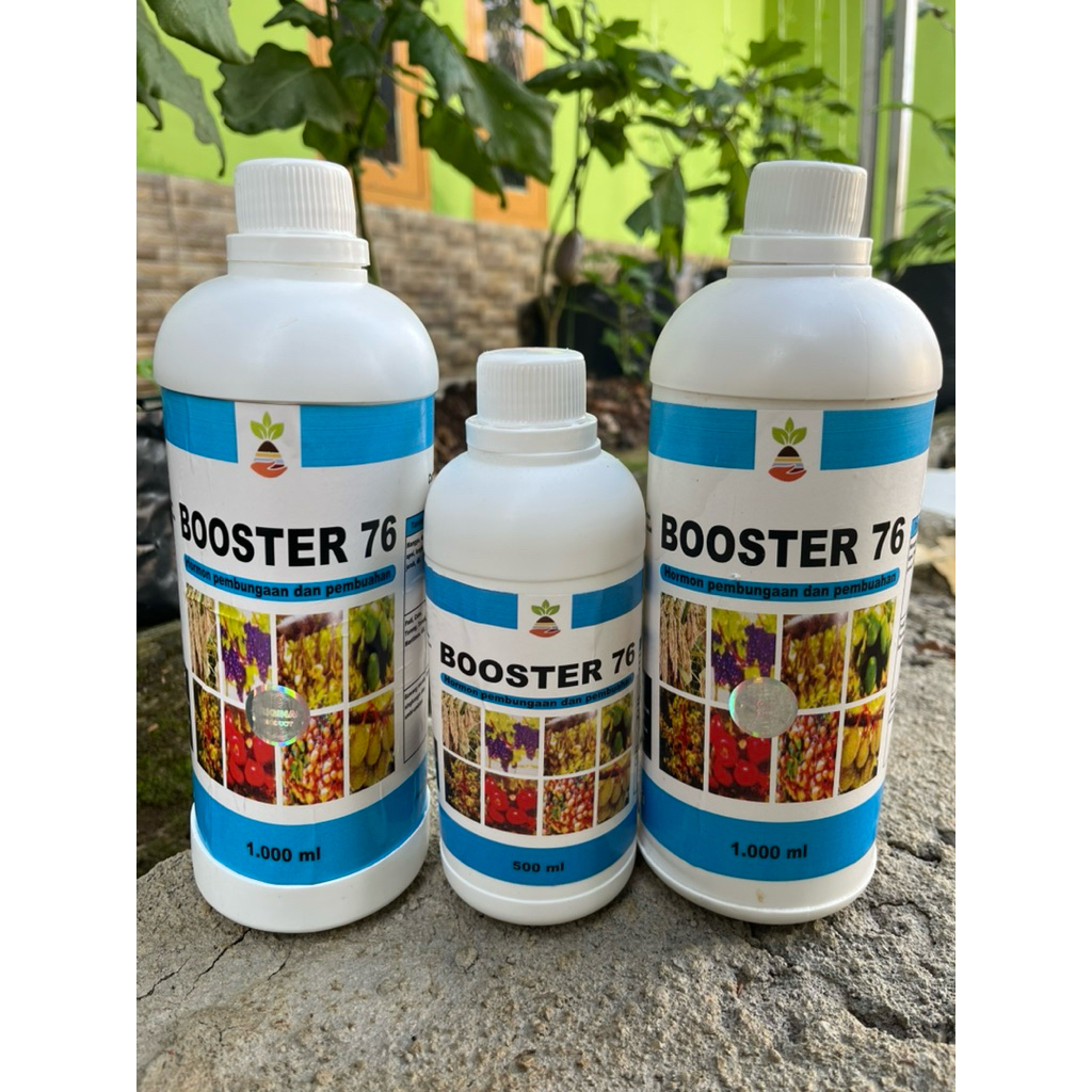 PUPUK BOOSTER BUAH BUNGA 76 1 LITER pupuk pembungaan dan pembuahan