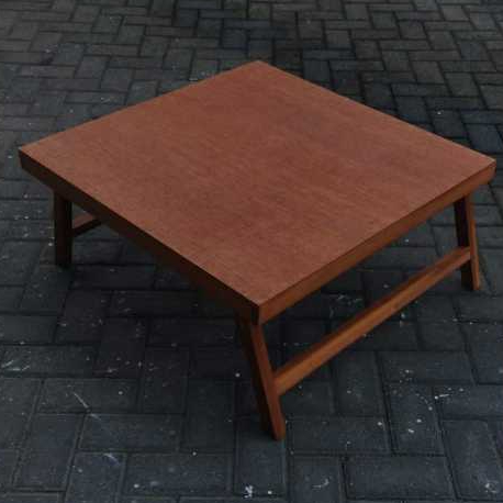 Meja Lesehan Lipat Custom 60x60 Tinggi 50 cm