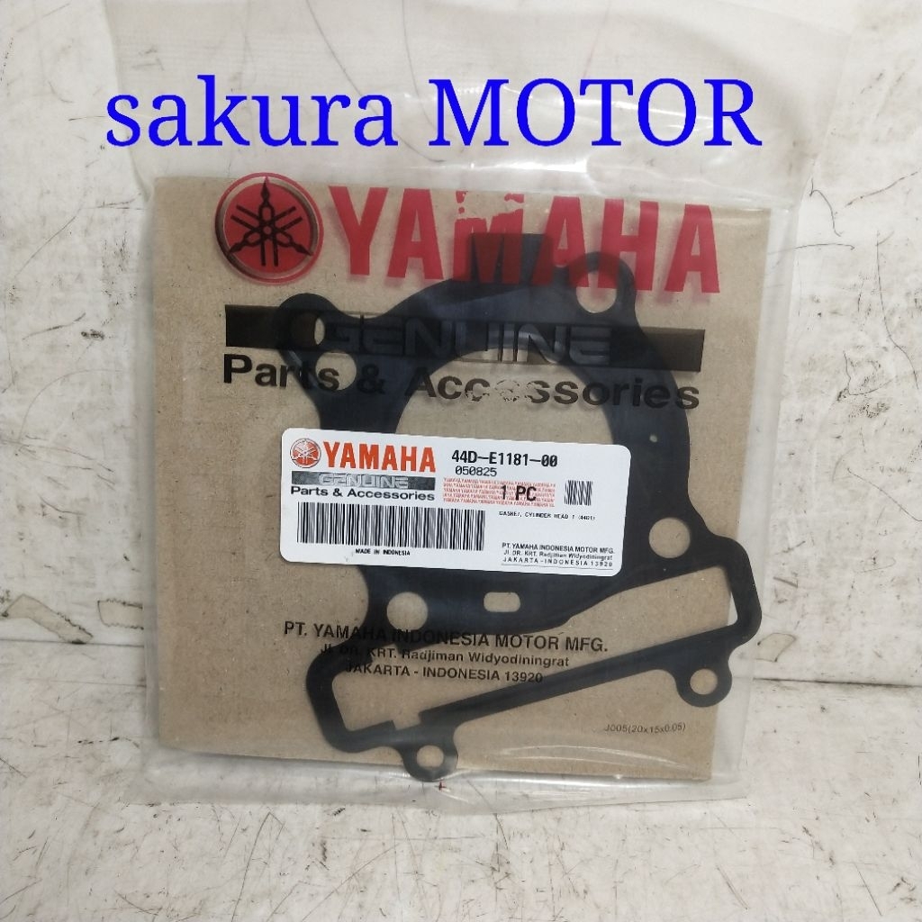 PAKING HEAD XEON KARBU  ORIGINAL YAMAHA 44D-E1181-00
