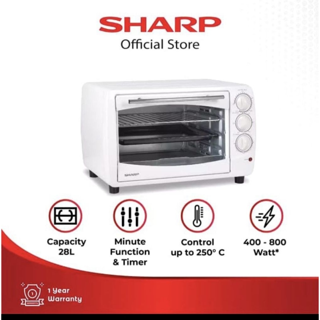 OVEN SHARP 28 LITER EO 28 WH