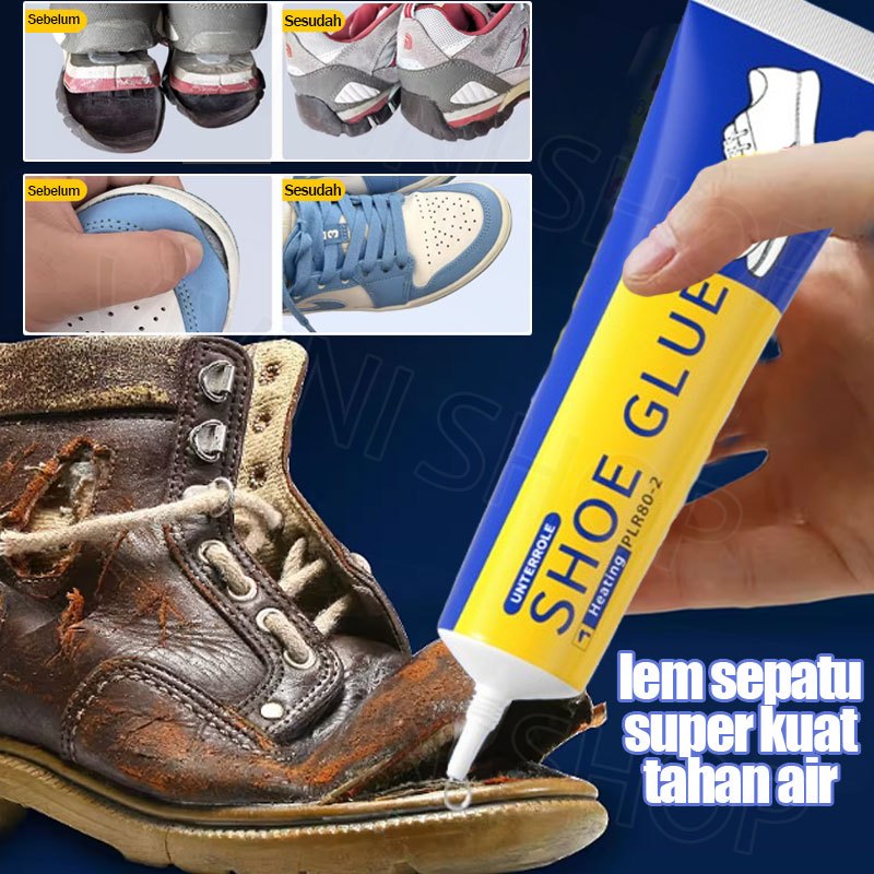 Lem Sepatu Super Kuat Tahan Air Lem Cair Lem Sol Sepatu Lem Serbaguna Lem Besi Transparan Dan Tahan 