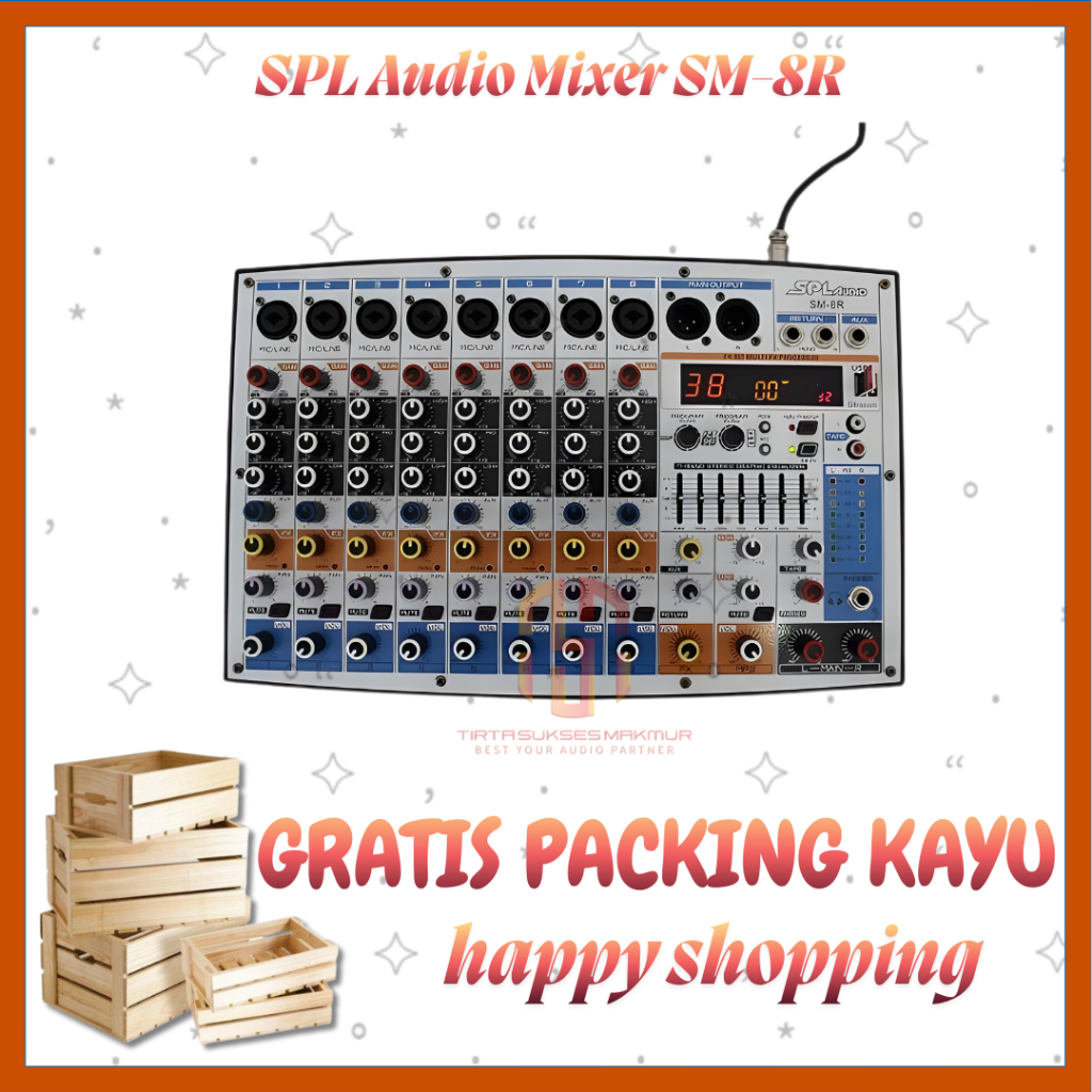 SPL Audio Mixer SM-8R